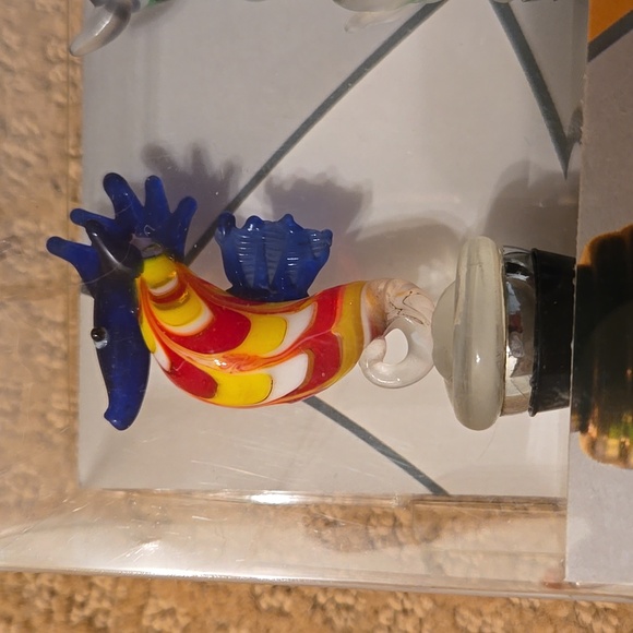 Art Glass Wine Bottle stoppers - Picture 2 of 7